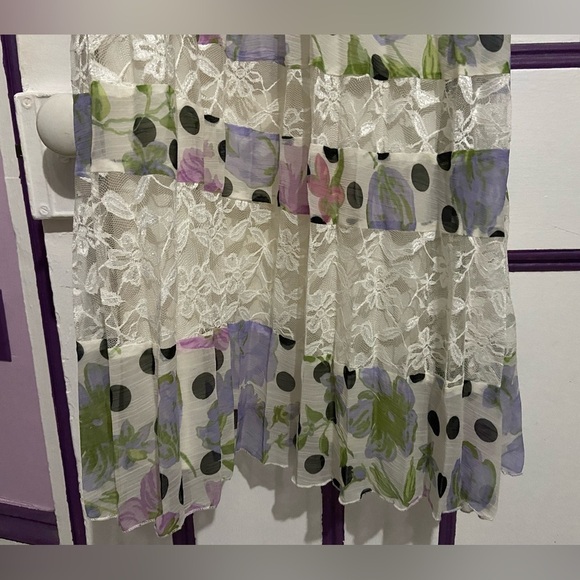 ASOS DESIGN Tall Floral Polka Dot Maxi Dress – Size US 4 (EU 36, UK 8) - Picture 3 of 10